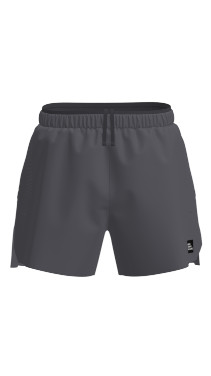 Men's Short Inseam Running Shorts with Contrast Waistband
