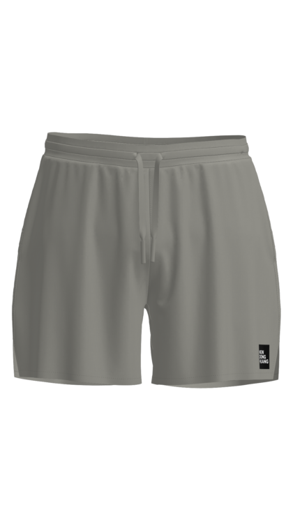 Men's Woven Training Shorts with Elastic Drawcord Waistband