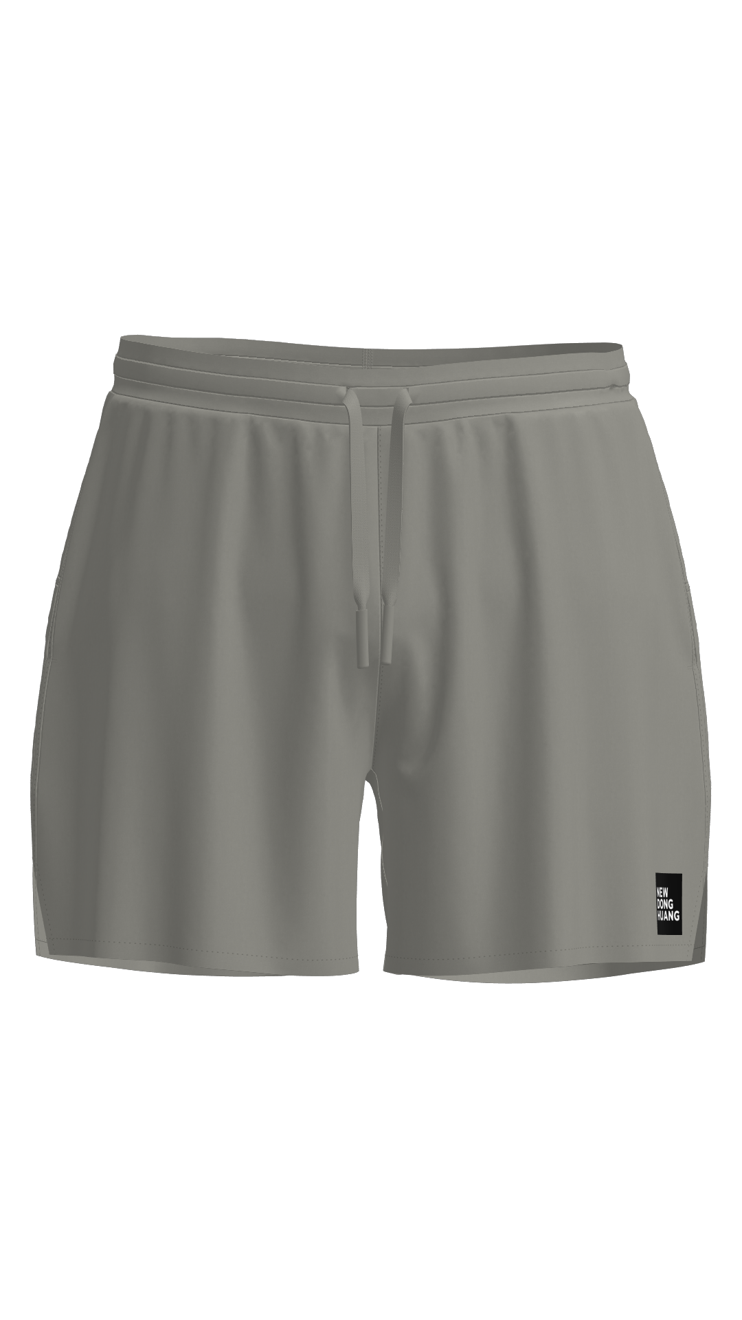 Men's Woven Training Shorts with Elastic Drawcord Waistband