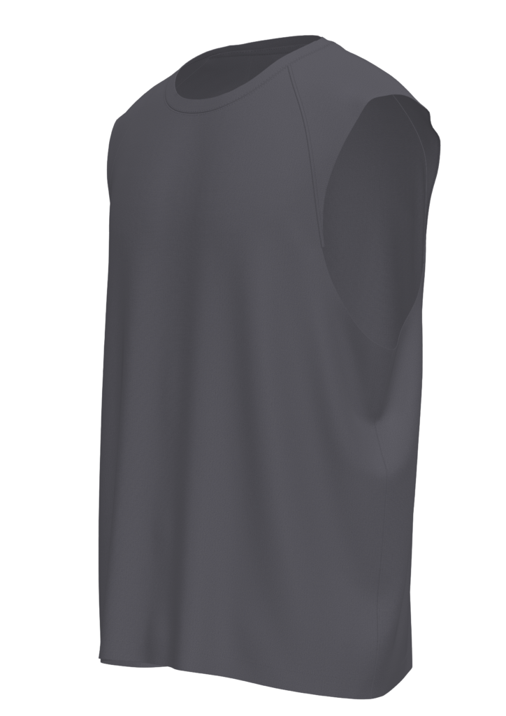 Men’s Sleeveless Muscle Tank Top with Raglan Armhole