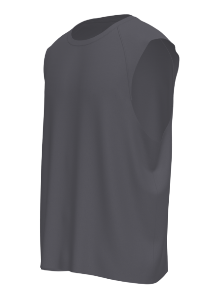 Men's Sleeveless Muscle Tank Top with Raglan Armhole