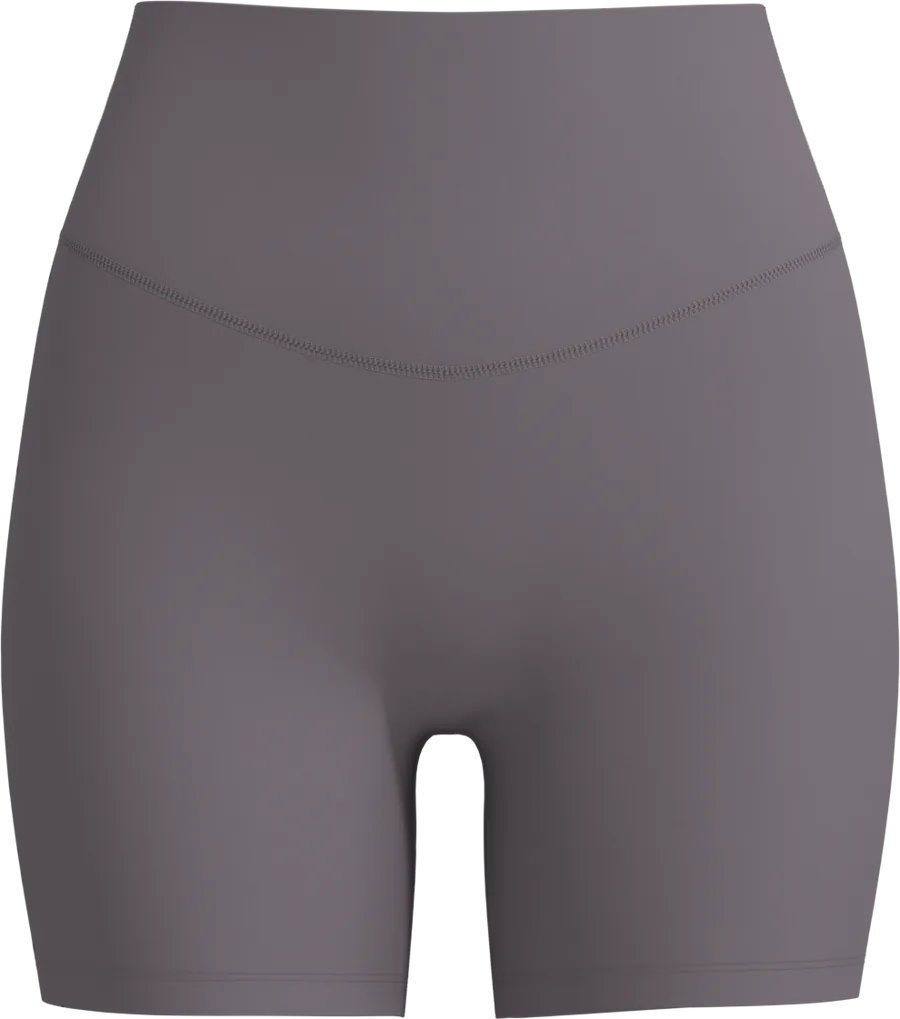 Mauve high-rise bike shorts, 3D sample