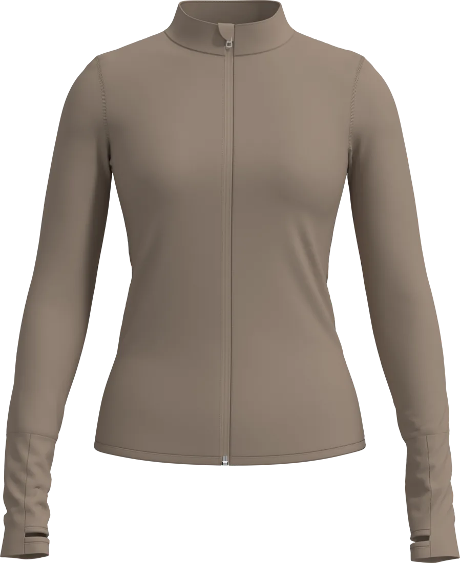 Fitted zip-through studio jacket, 3D sample